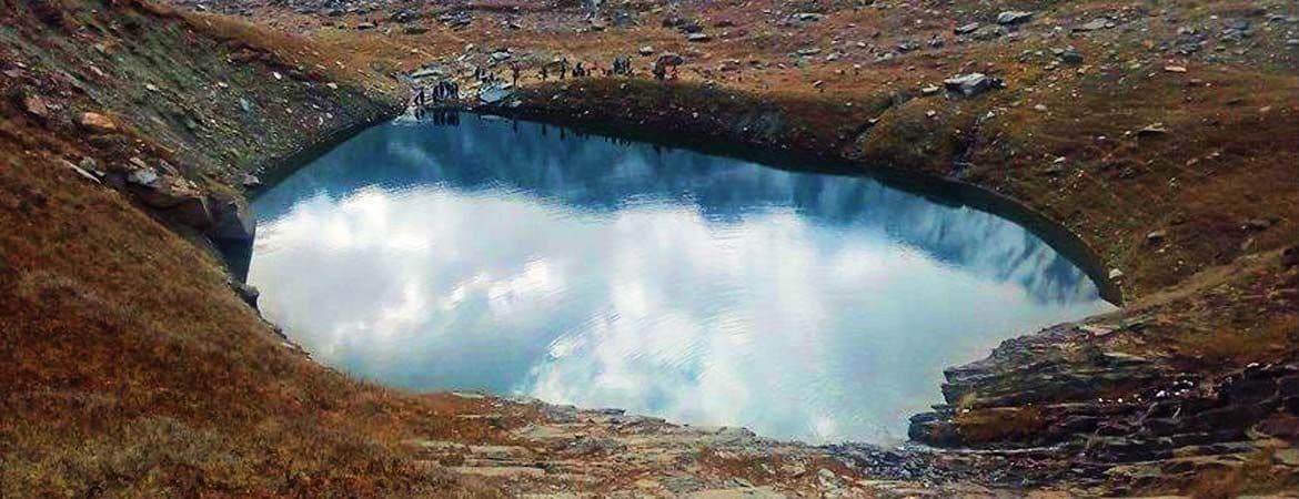 View of Beas Kund Trek