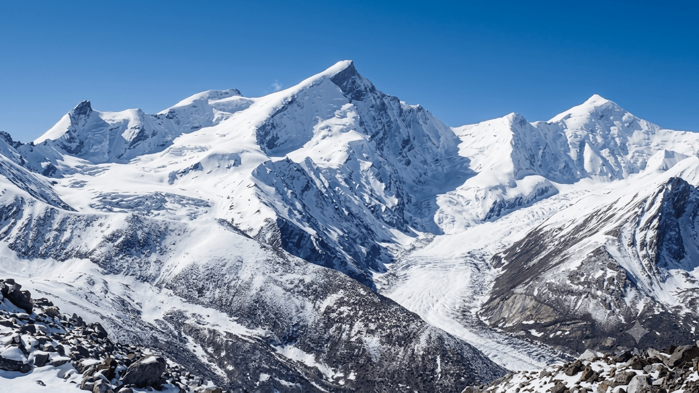 View of Black Peak Expedition