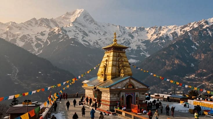 View of Kedarnath Yatra