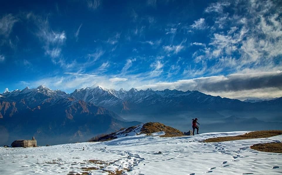 View of Mukta Top Trek