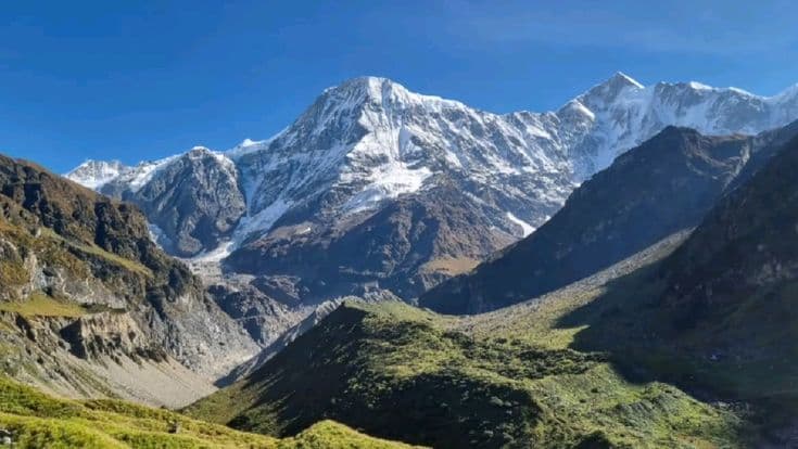 View of Pindari Glacier Trek