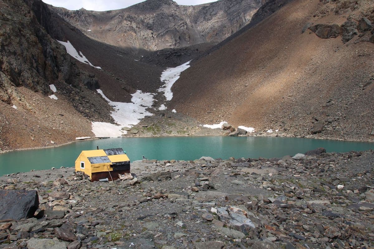 View of Satopanth Lake Trek