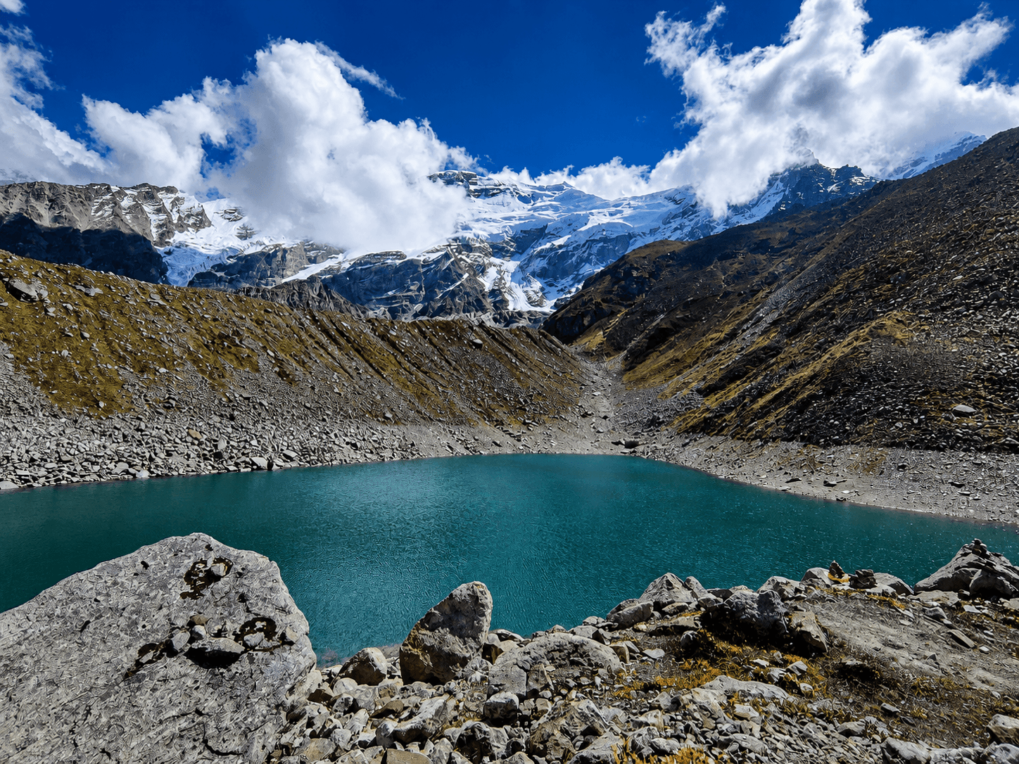 View of Satopanth Peak Expedition